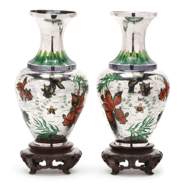 a-pair-of-chinese-export-silver-vases-with-enamel