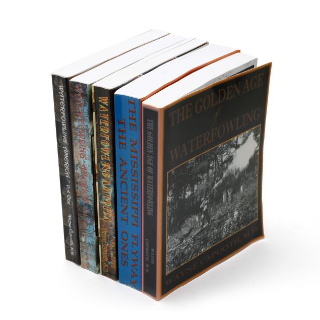 five-waterfowling-books-by-wayne-capooth-including-two-signed-limited-editions