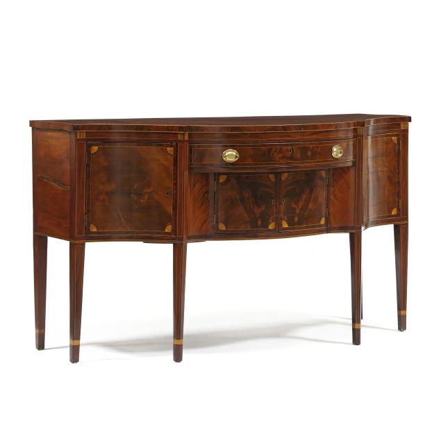 new-york-federal-inlaid-mahogany-serpentine-sideboard