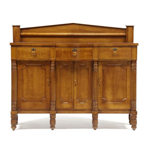 north-carolina-late-federal-tiger-maple-sideboard