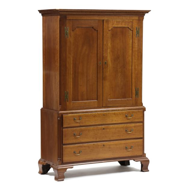 new-jersey-chippendale-cherry-linen-press