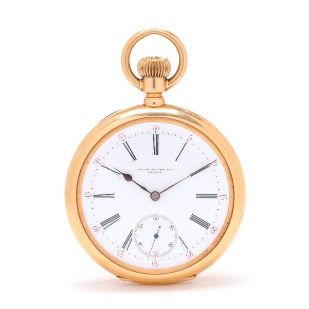 gold-open-face-pocket-watch-patek-philippe