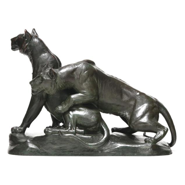 georges-gardet-french-1863-1939-i-couple-de-tigres-i
