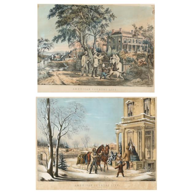 frances-fanny-palmer-english-american-1812-1876-i-american-country-life-i-two-works