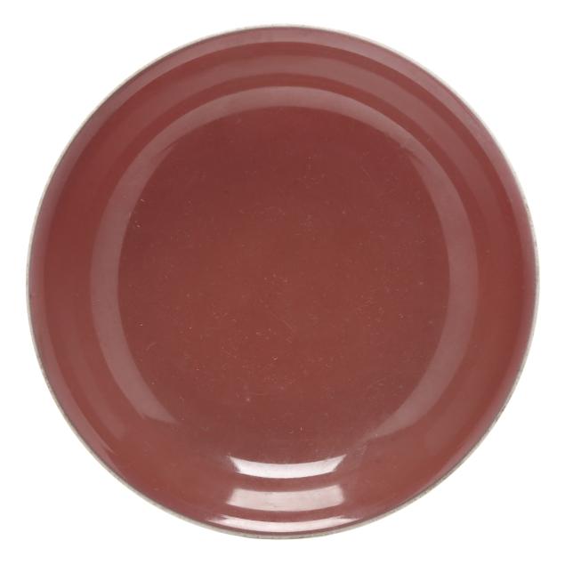 a-chinese-porcelain-copper-red-glazed-plate