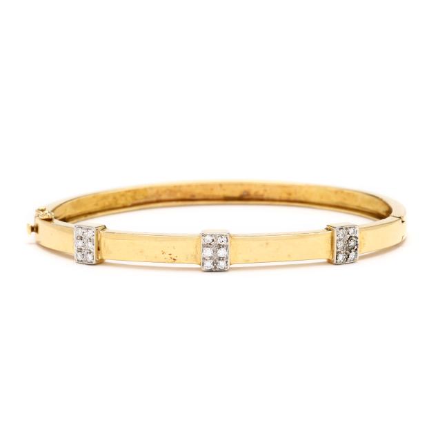bi-color-gold-and-diamond-bangle-bracelet