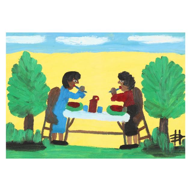 clementine-hunter-american-1887-1987-two-women-eating-watermelon