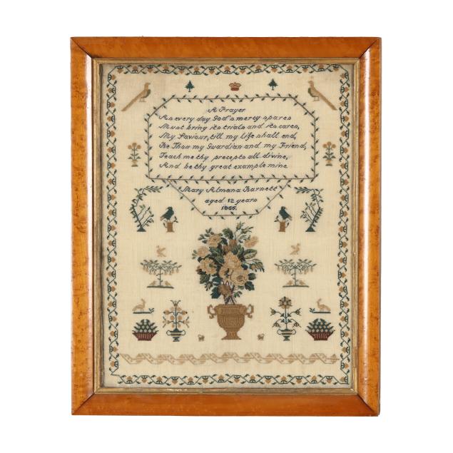 mary-almana-barnett-s-1855-english-sampler