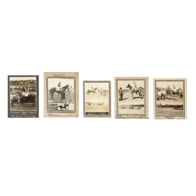 five-vintage-racehorse-photographs