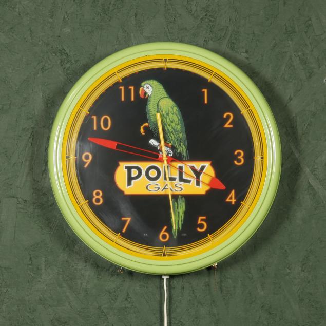 polly-gas-neon-clock