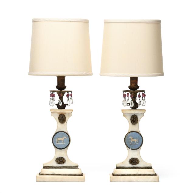 pair-of-neoclassical-style-marble-candlesticks-with-equine-mounts