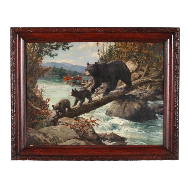 frank-vining-smith-american-1879-1967-bears-crossing-a-stream