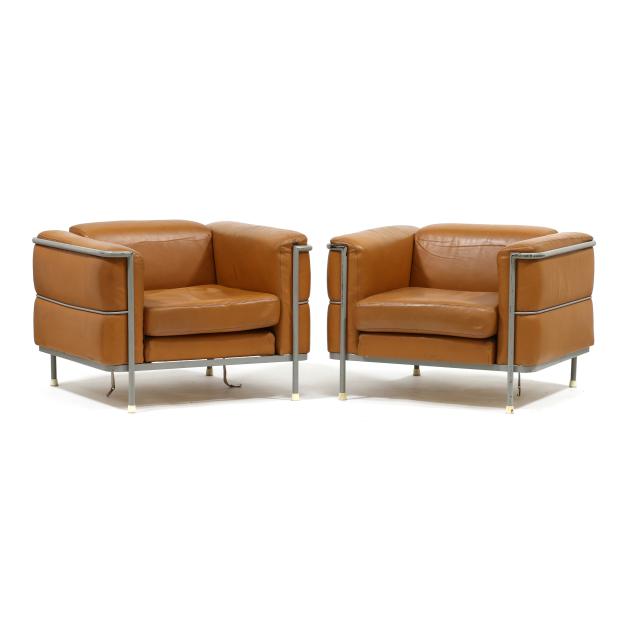 after-le-corbusier-pair-of-lc2-lounge-chairs