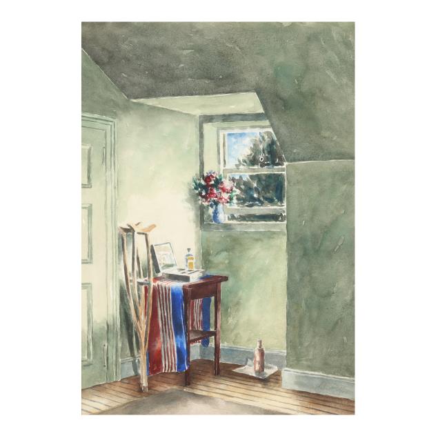 hobson-pittman-american-1899-1972-interior-by-a-window