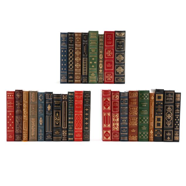 28-limited-edition-franklin-library-books-some-signed