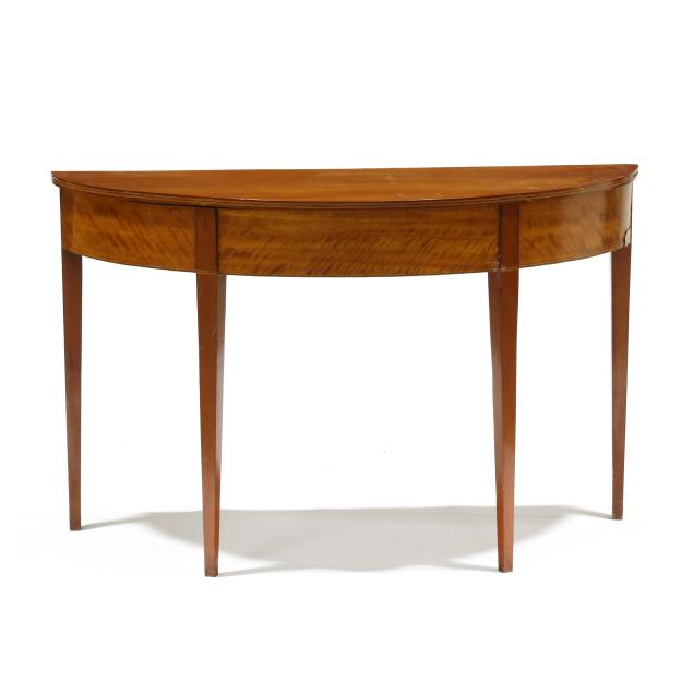 new-england-federal-inlaid-cherry-demilune-console-table