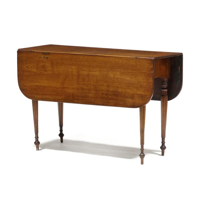 new-england-federal-mahogany-drop-leaf-breakfast-table