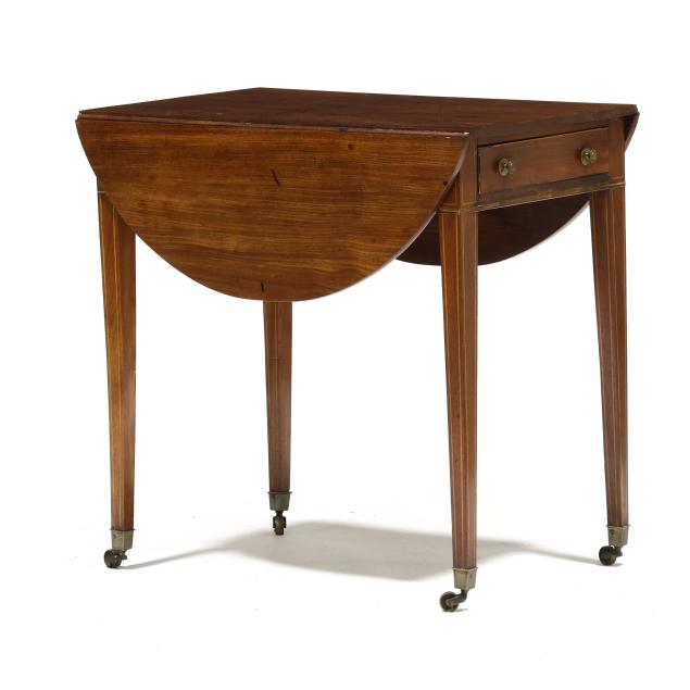 english-hepplewhite-inlaid-mahogany-pembroke-table