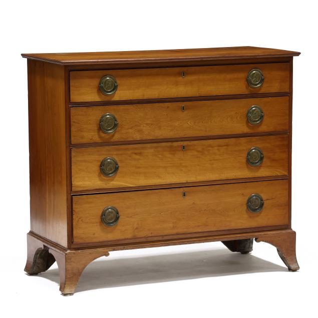 new-england-federal-cherry-chest-of-drawers
