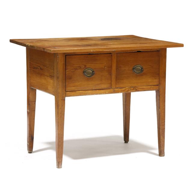 southern-federal-style-yellow-pine-work-table