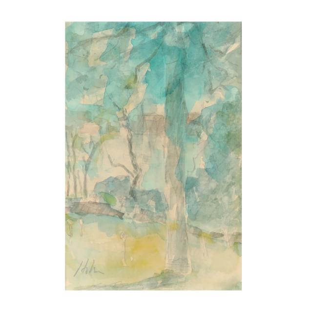 hobson-pittman-american-1899-1972-woodland-scene