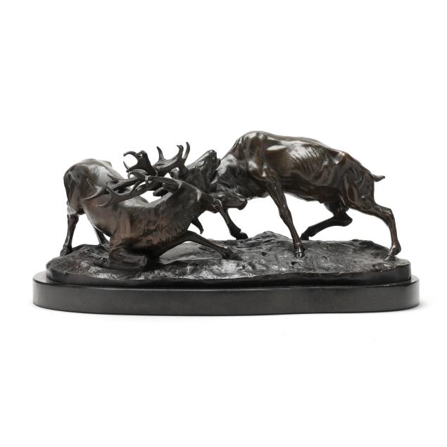 after-pierre-jules-mene-french-1810-1879-i-cerfs-combattant-fighting-deer-i