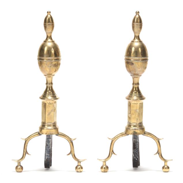 pair-of-american-federal-lemon-top-brass-andirons