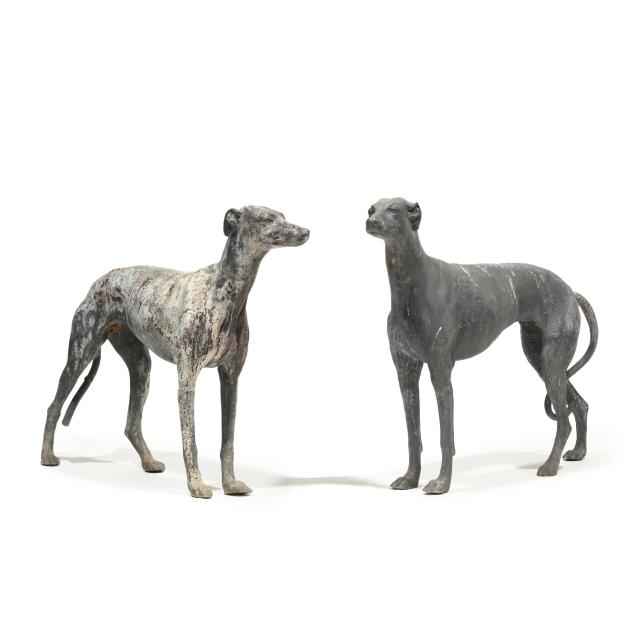life-size-pair-of-vintage-cast-lead-greyhounds