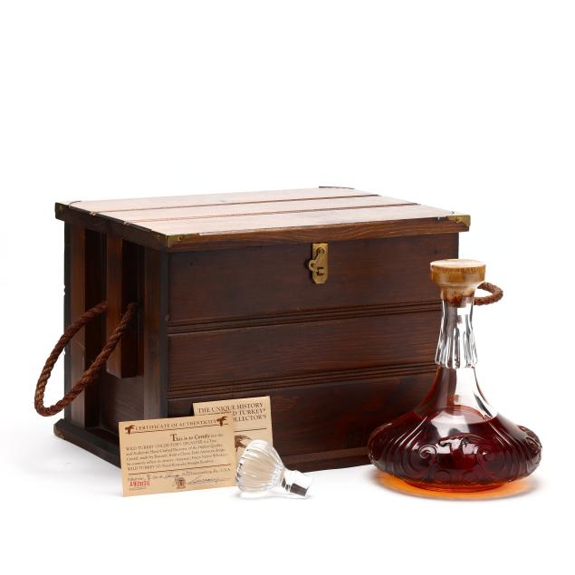 wild-turkey-bourbon-whiskey-in-baccarat-crystal-decanter