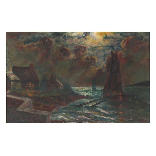 dwight-william-tryon-american-1849-1925-harbor-nocturne
