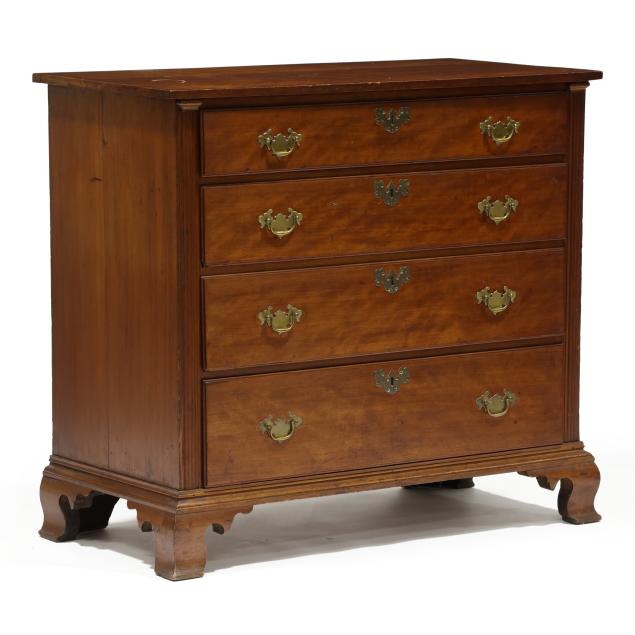 mid-atlantic-chippendale-cherry-chest-of-drawers