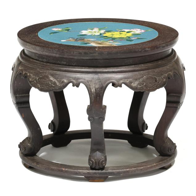 chinese-hardwood-low-stand-with-cloisonne-top