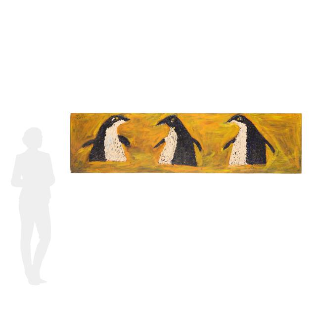 clyde-jones-nc-b-1938-large-painted-folk-art-mural-of-three-penguins