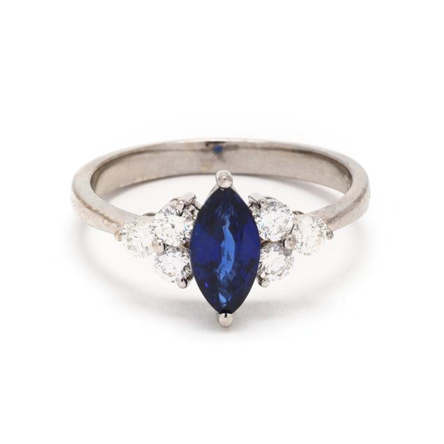 white-gold-sapphire-and-diamond-ring