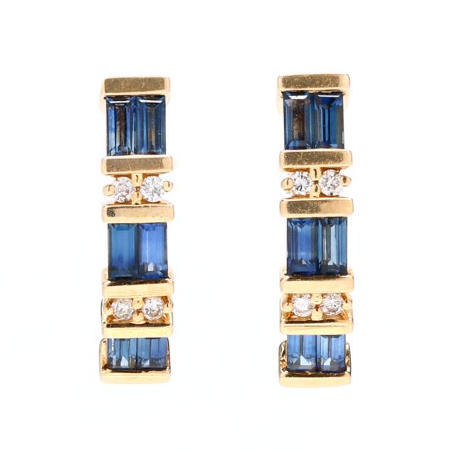gold-sapphire-and-diamond-earrings