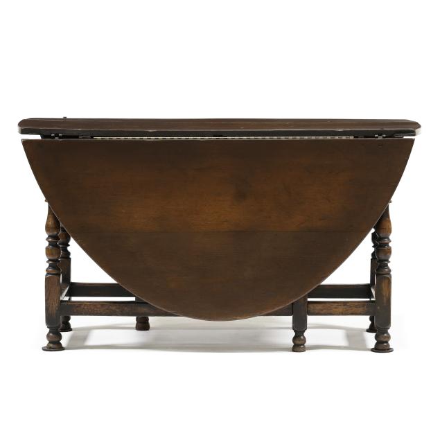 william-and-mary-style-walnut-drop-leaf-dining-table