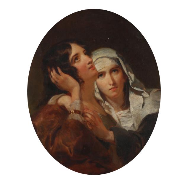 continental-school-mid-19th-century-portrait-of-two-women