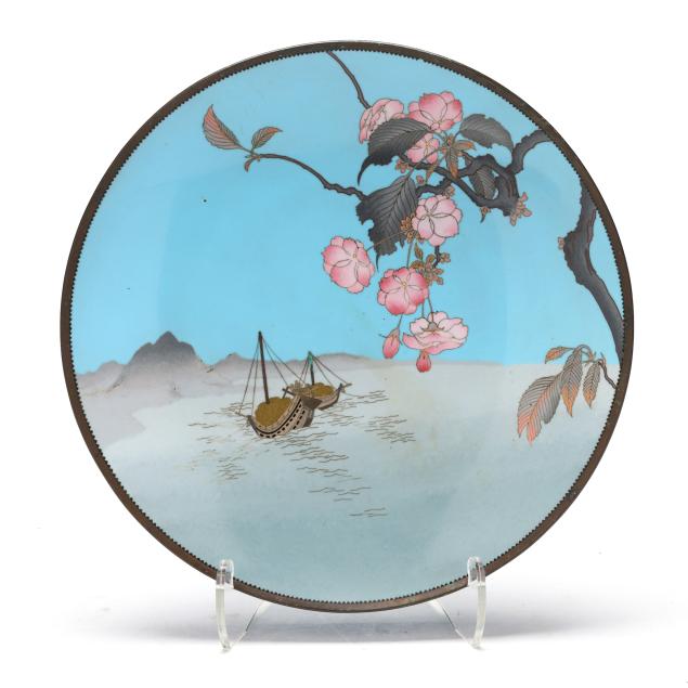 a-japanese-cloisonne-charger-namikawa-school