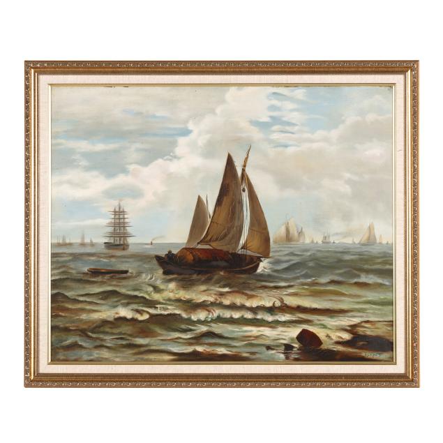 m-c-moore-american-late-19th-century-sailing-ship-at-sea