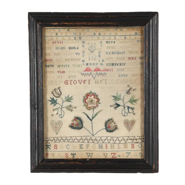 jane-grover-s-1740-needlework-sampler