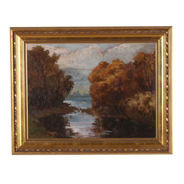 george-eastman-cook-american-1867-1930-lake-with-autumn-trees