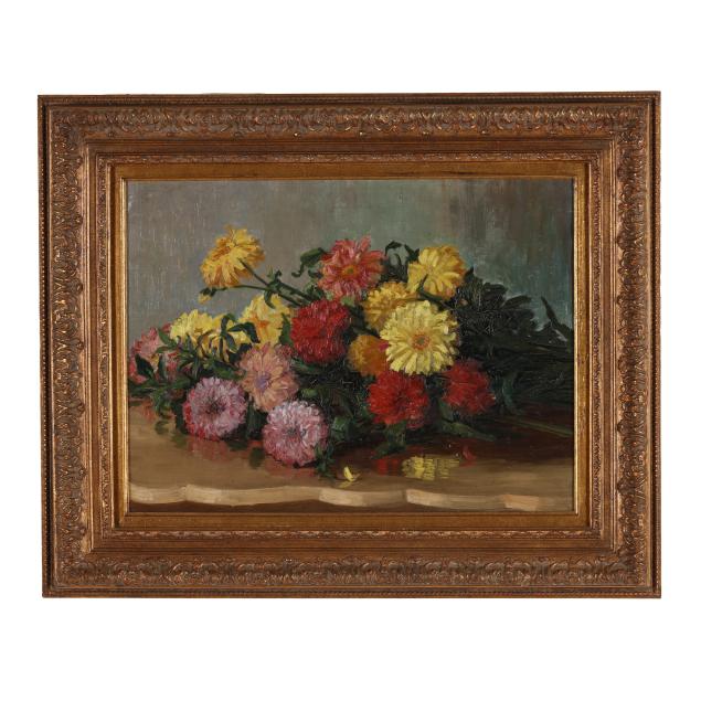 american-school-early-20th-century-still-life-with-chrysanthemums