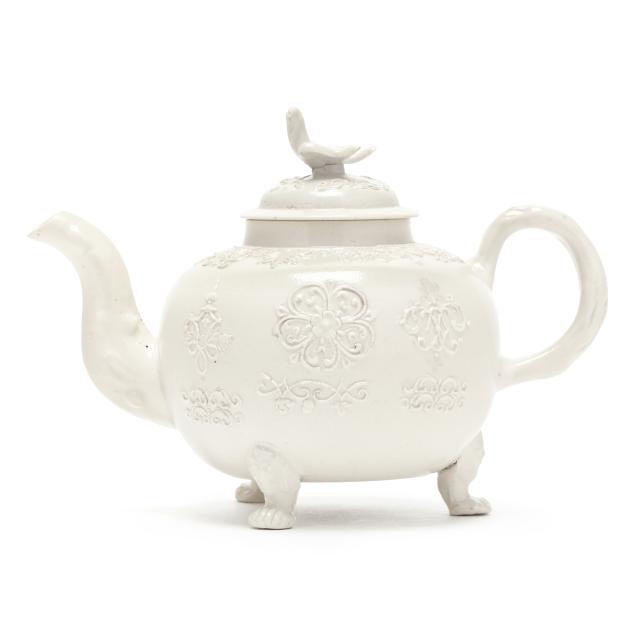 staffordshire-white-salt-glazed-chinoiserie-stoneware-teapot-and-cover
