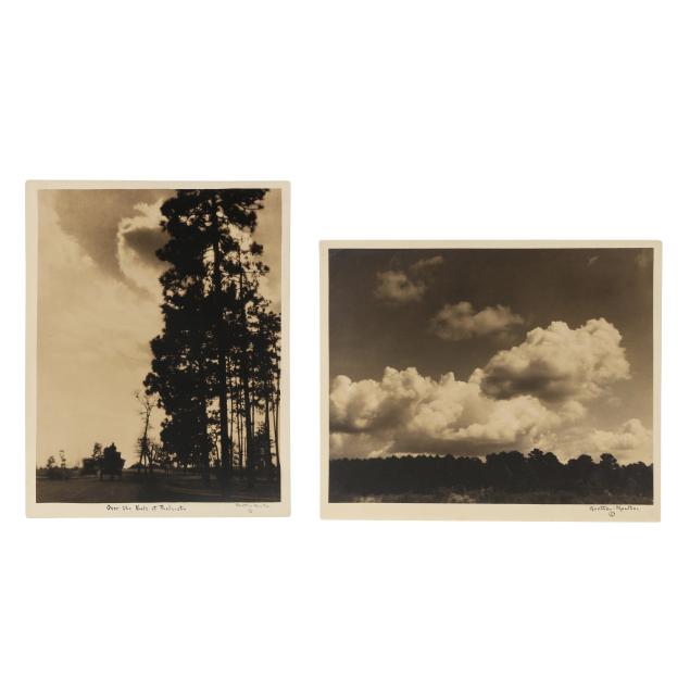 bayard-wootten-nc-1875-1959-i-over-the-roads-at-pinehurst-i-i-fort-bragg-nc-i-two-works