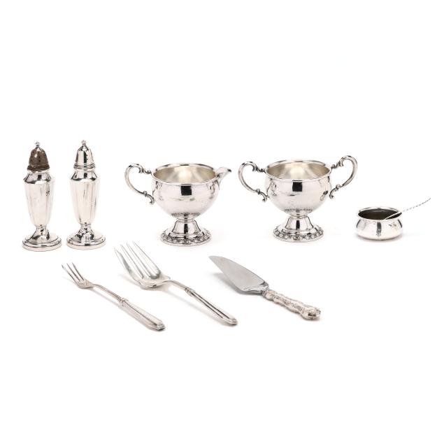a-collection-of-american-sterling-silver-tableware