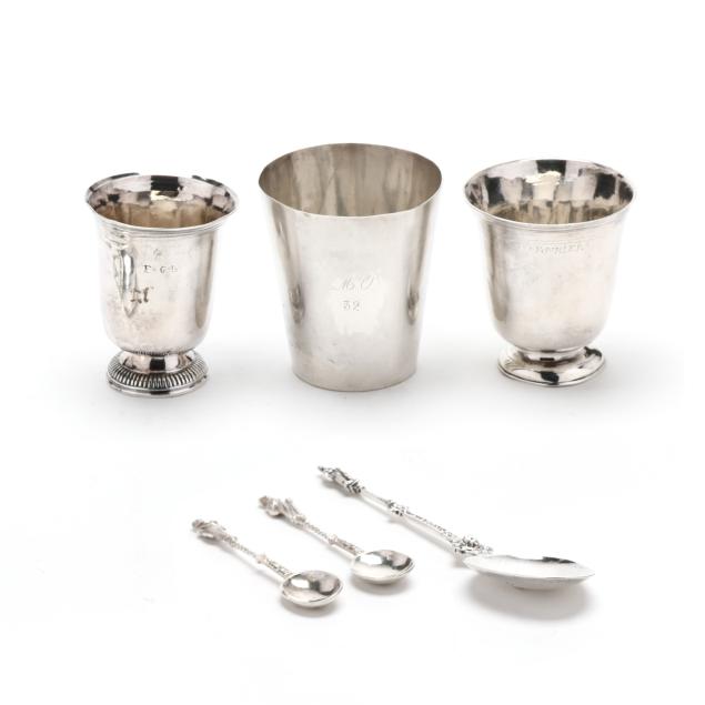group-of-german-silver-cups-and-apostle-spoons