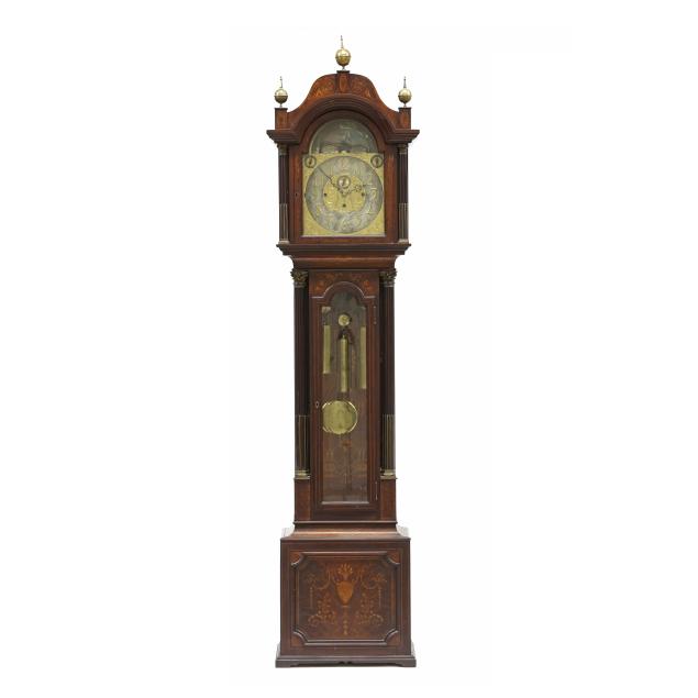 mahogany-inlaid-musical-tall-case-clock-retailed-by-j-e-caldwell-co
