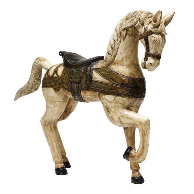 carousel-style-carved-and-painted-horse