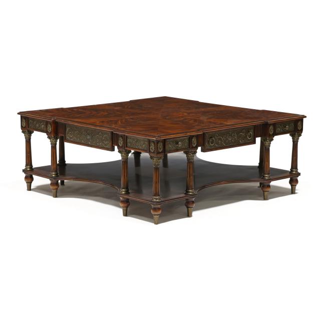 theodore-alexander-large-neoclassical-style-mahogany-and-ormolu-coffee-table