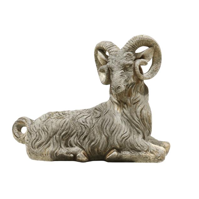 cast-stone-recumbent-ram